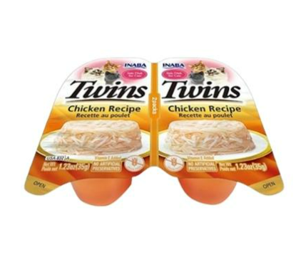 Inaba Twins Jöle İçinde Tavuklu Yetişkin Konserve Kedi Çorbası 2 x 35 Gr