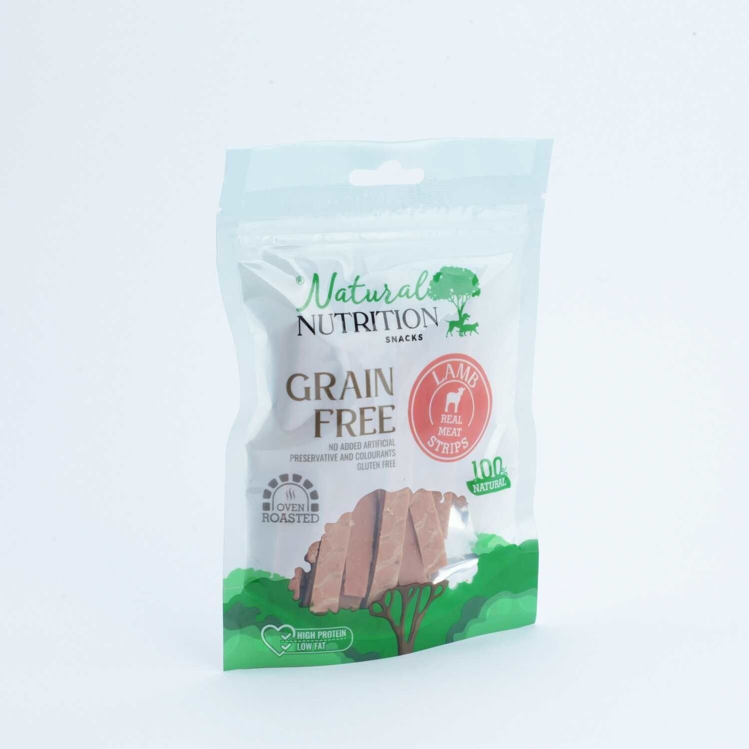 Natural Nutrition Snacks Kuzu Eti Şerit Köpek Ödülü 75 Gr