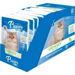 Plaisir Care Urinary Support  Üriner Sistem Koruyuculu Kedi Yaş Maması 12 Adet x 85Gr