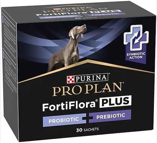 Purina Fortiflora Plus Proplan Köpekler İçin Probiotik ve Prebiotik Takviyesi 30 X 2 gr  S.K.T:10.2025