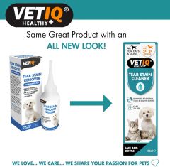 Vetiq Tear Stain Remover Göz ve Göz Yaşı Lekesi Temizleme Solusyonu 100 Ml