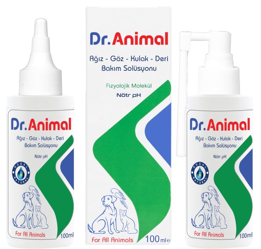 Dr. Animal Yara ve Cilt Bakım Solüsyonu 100ml