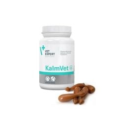 Vet Expert KalmVet Kedi Köpek Sakinleştirici 60 Kapsül VETERİNER HEKİM TAVSİYESİ İLE KULLANILMALIDIR.