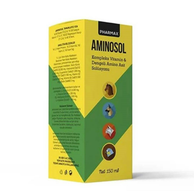 Aminosol Köpek, Kedi ve Kuş Multi Vitamin ve Aminoasit Solüsyonu 150ml