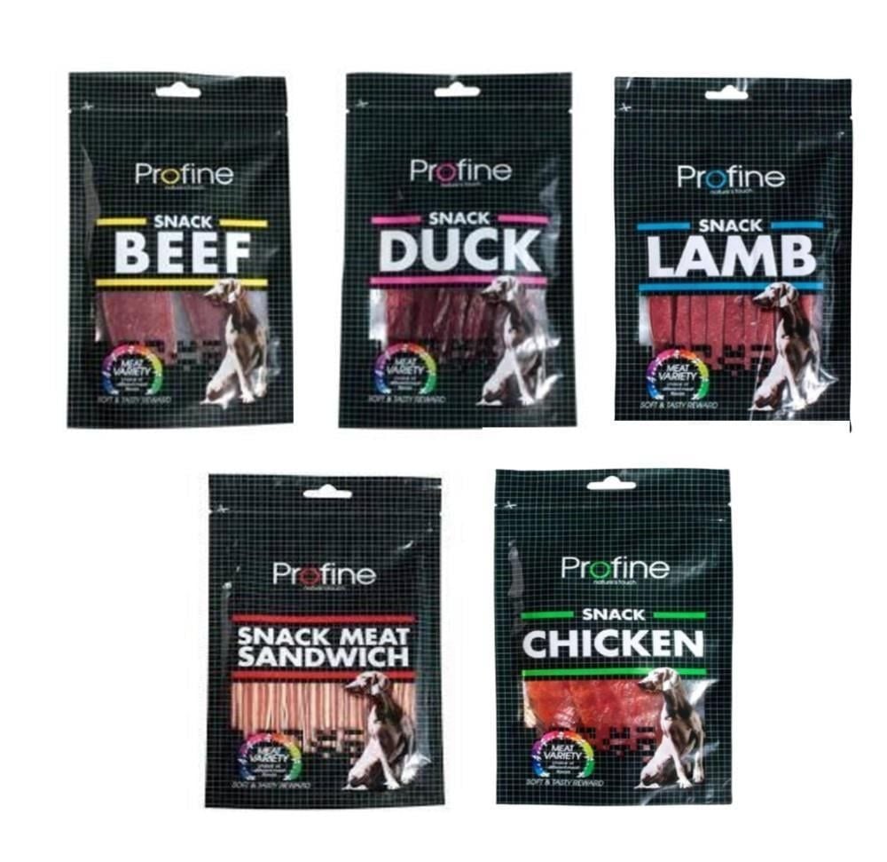 Profine Köpek Ödülü Maması Karma Paket  5 Adet x 80 gr (5 ADET)