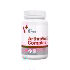 Vetexpert Arthrovet Ha Complex Small Breed Küçük Köpekler İçin Eklem Desteği 60 Tablet  SKT:31.06.2026VETERİNER HEKİM TAVSİYESİ İLE KULLANILMALIDIR.