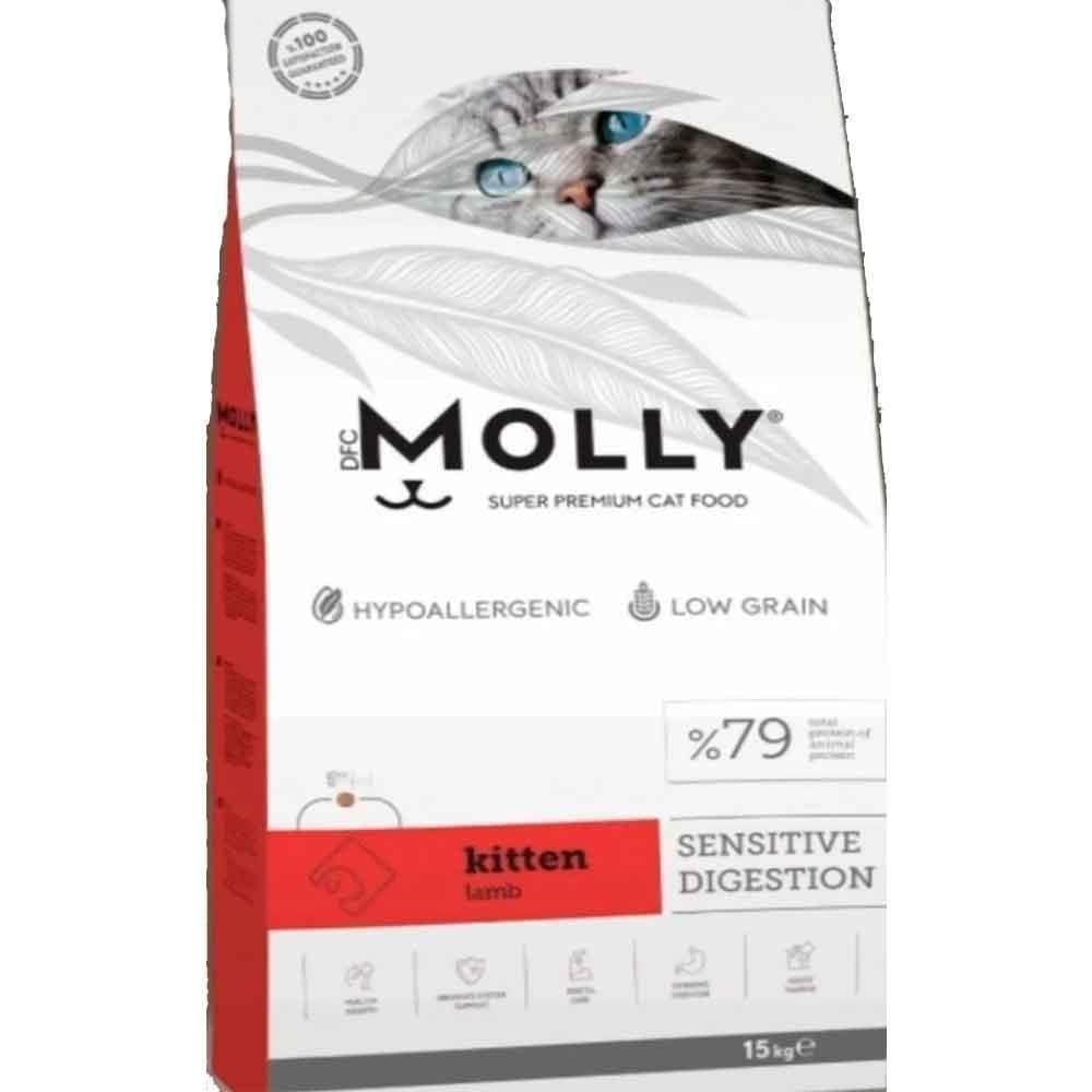 Molly Düşük Tahıllı Hipoalerjenik Kuzulu Kitten Yavru Kedi Maması 2 kg