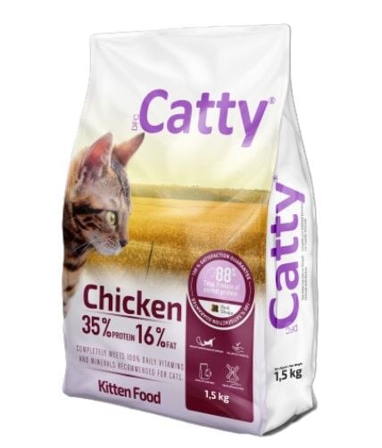 Catty Kitten Tavuklu Yavru Kedi Maması 1 Kg
