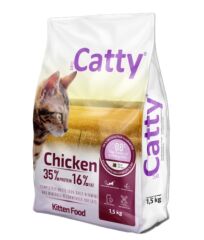 Catty Kitten Tavuklu Yavru Kedi Maması 1,5  Kg