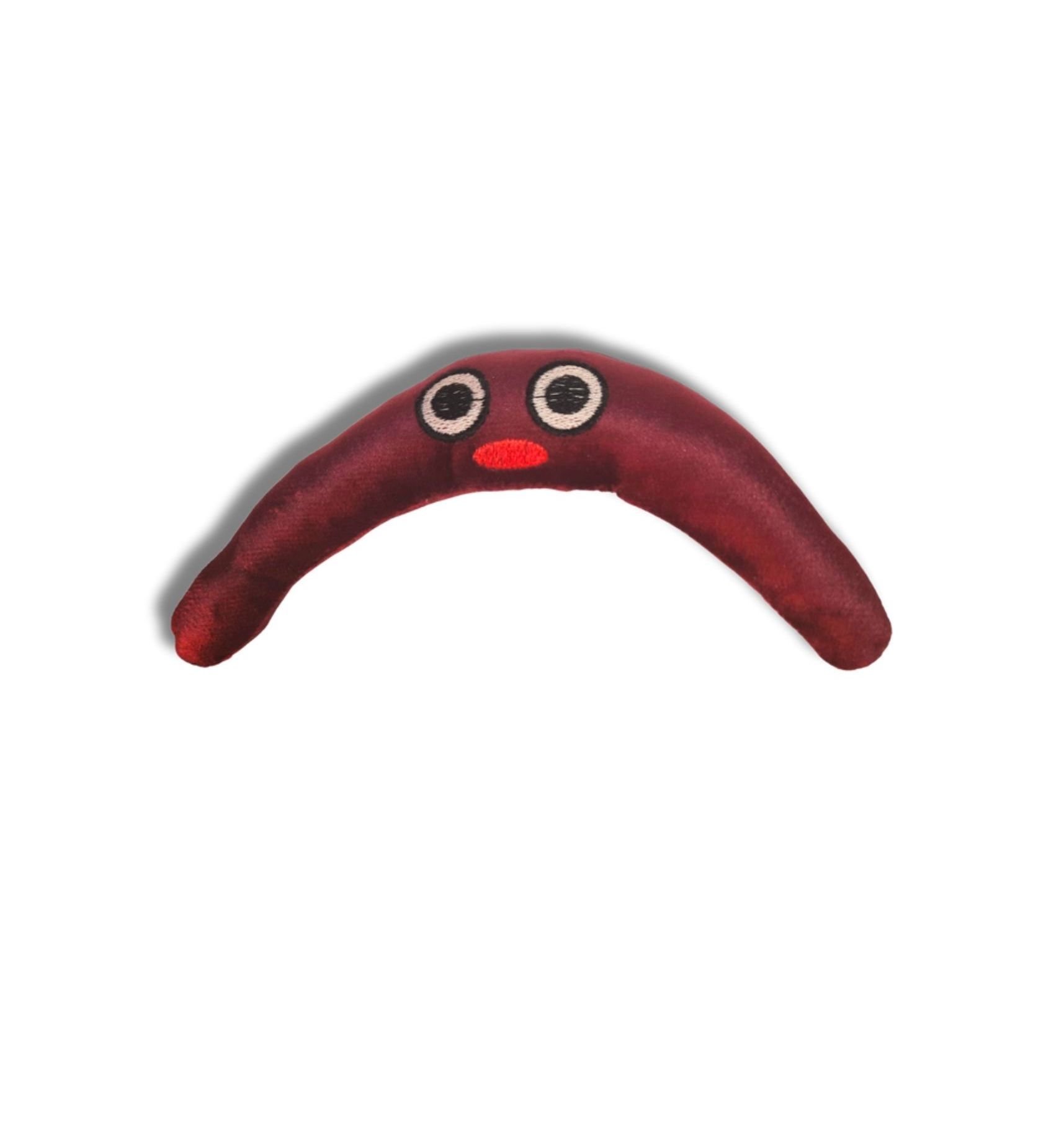 Boomerang Mini ve Orta Irk Yavru Yetişkin El Yapımı Köpek Oyuncağı 10 cm