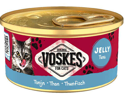 Voskes Ton Balıklı Jelly Kedi Yaş Konservesi 85 Gr