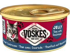 Voskes Ton Balıklı ve Çipura Jelly Kedi Yaş Konservesi 85 Gr