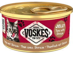 Voskes Ton Balıklı ve Şirasu Jelly Kedi Yaş Konservesi 85 Gr
