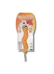 Mini Worm Matatabili El Yapımı Kedi Oyuncağı 16 x 3 cm