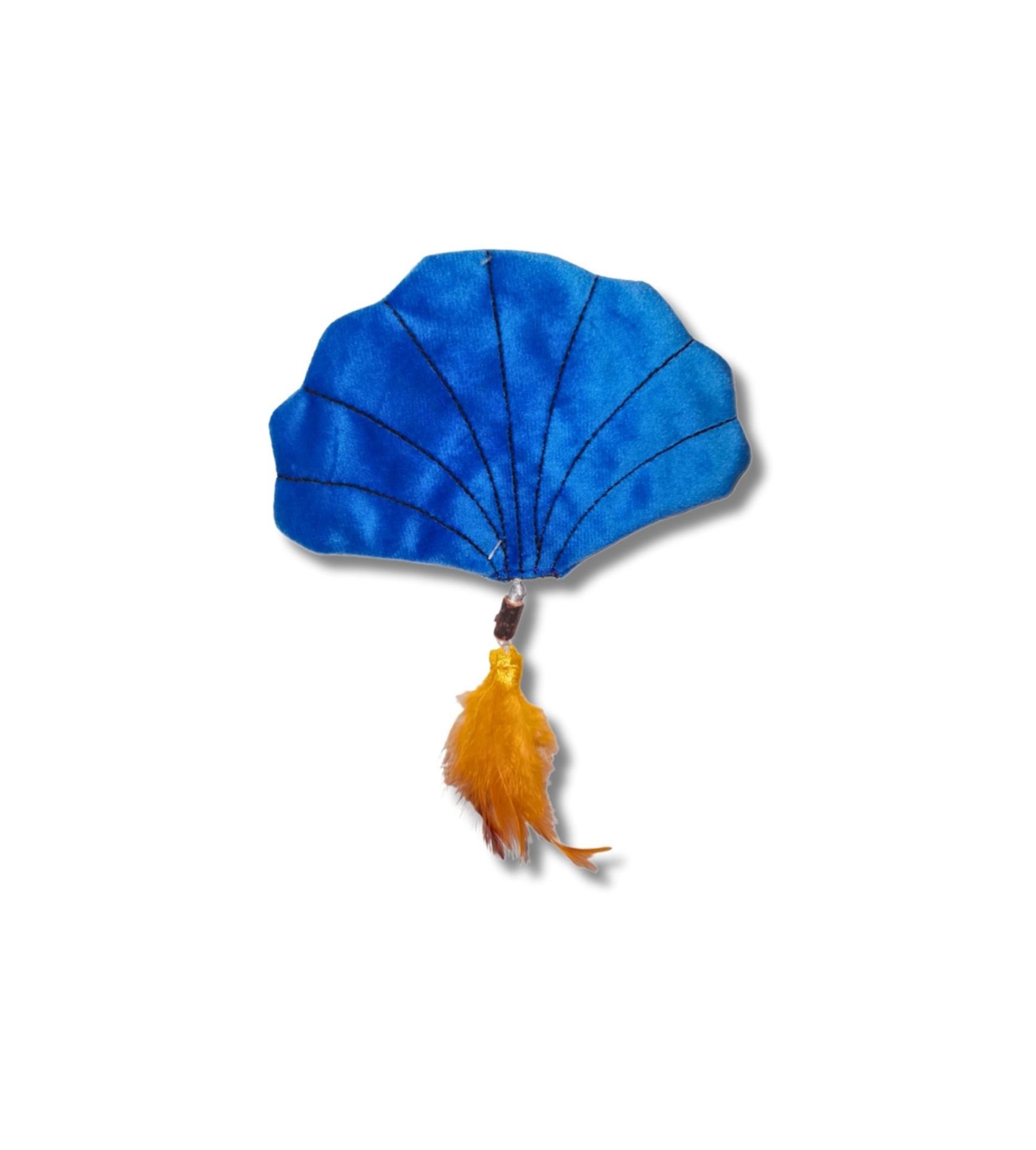 Hışırtılı Midye Matatabili Kedi Oyuncağı 17 x 13 cm