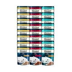 Gourmet Perle Karışık Kedi Konserve Maması 26AdetX85g