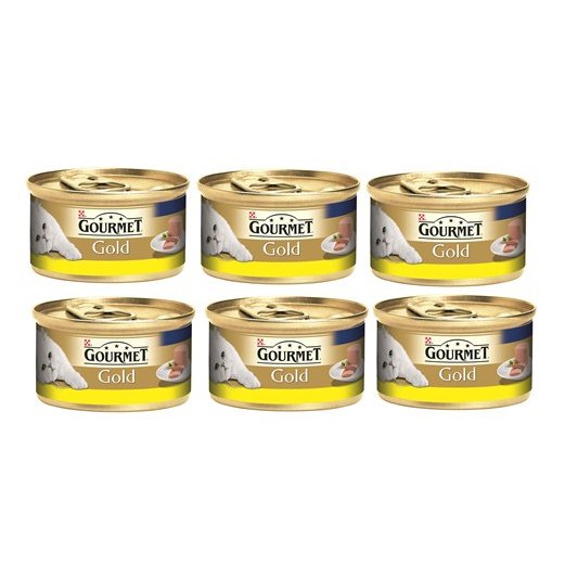 Gourmet Gold Kıyılmış Tavuklu Kedi Konserve Maması 85g 6Al5Öde