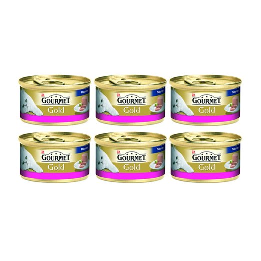 Gourmet Gold Kıyılmış Sığır Etli Kedi Konservesi 85g 6Al5Öde