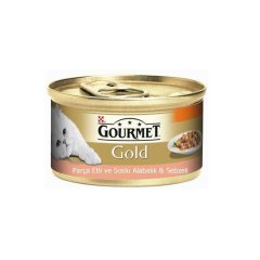 Gourmet Gold Alabalık ve Sebzeli Kedi Konservesi  85g