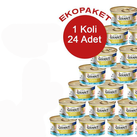 Gourmet Gold Ton Balıklı Kıyılmış Kedi Konservesi 85gx24Adet