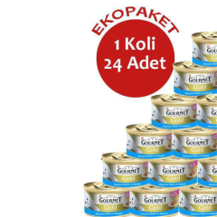 Gourmet Gold Okyanus Balıklı Sebzeli Kedi Konservesi 85gx24Adet