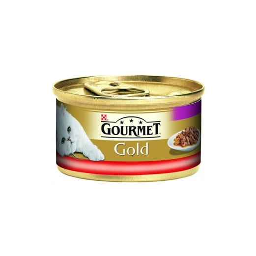 Gourmet Gold Sığır Etli Tavuklu Kedi Konservesi 85g