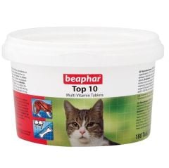 Beaphar Top 10 Cat-Kediler İçin Komple Vitamin 180 Tablet