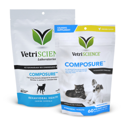 Vetri Science Composure Kedi ve Küçük Irk Köpek Sakinleştirici Yenebilir Soft Tablet 60 Tablet