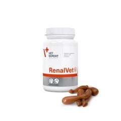 Vetexpert Renalvet Kedi ve Köpek  Böbrek Desteği 60 Kapsül VETERİNER HEKİM TAVSİYESİ İLE KULLANILMALIDIR.