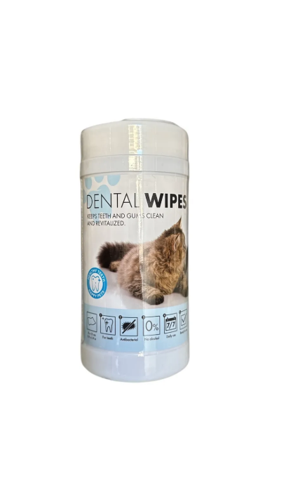 M-PETS Kedi/köpek Diş Temizleme Mendili 40lı