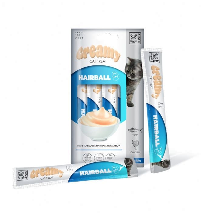 M-Pets  Hairball Creamy Kedi Ödülü 4X15GR