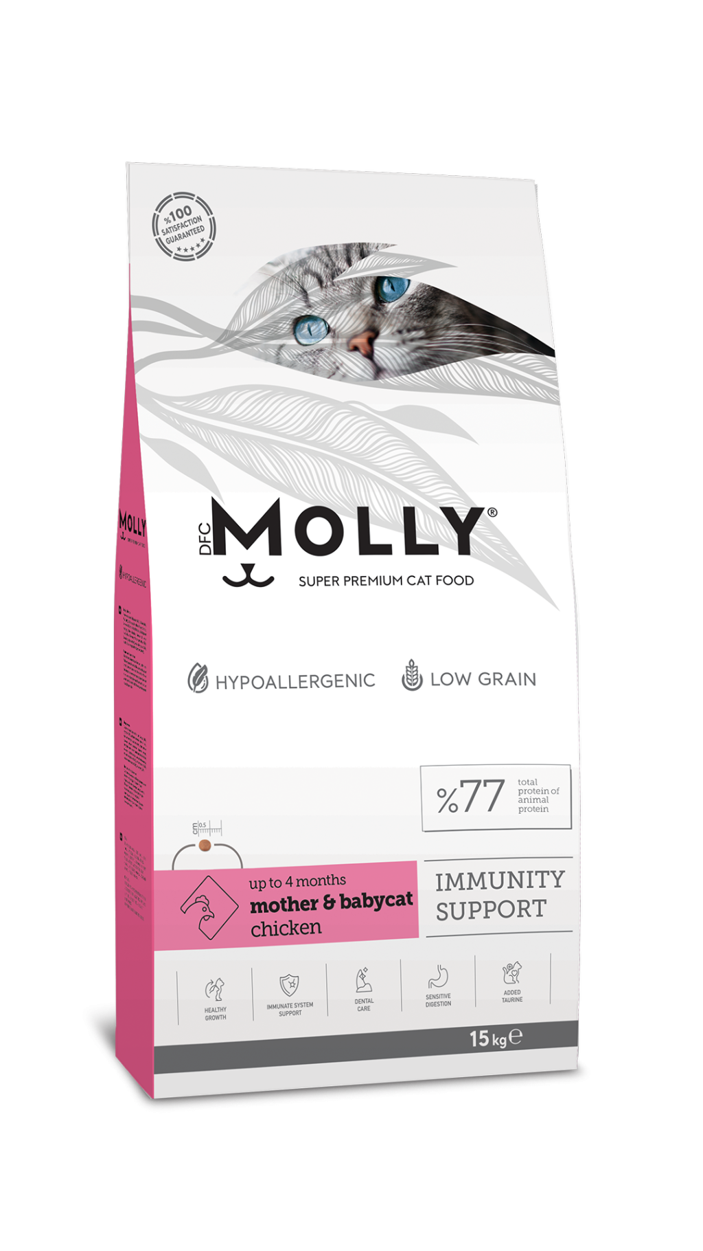 Molly Kıtten Mother & Baby Cat Tavuklu 2 Kg Kedi Maması