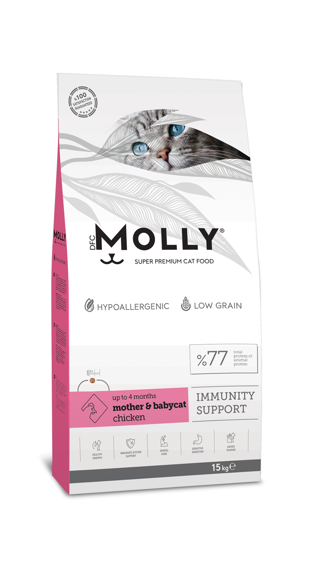 Molly Kıtten Mother & Baby Cat Tavuklu 2 Kg Kedi Maması