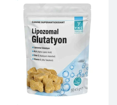YNC Lipozomal Glutatyon Köpek Bağışıklık Güçlendirici Antioksidan 60tb