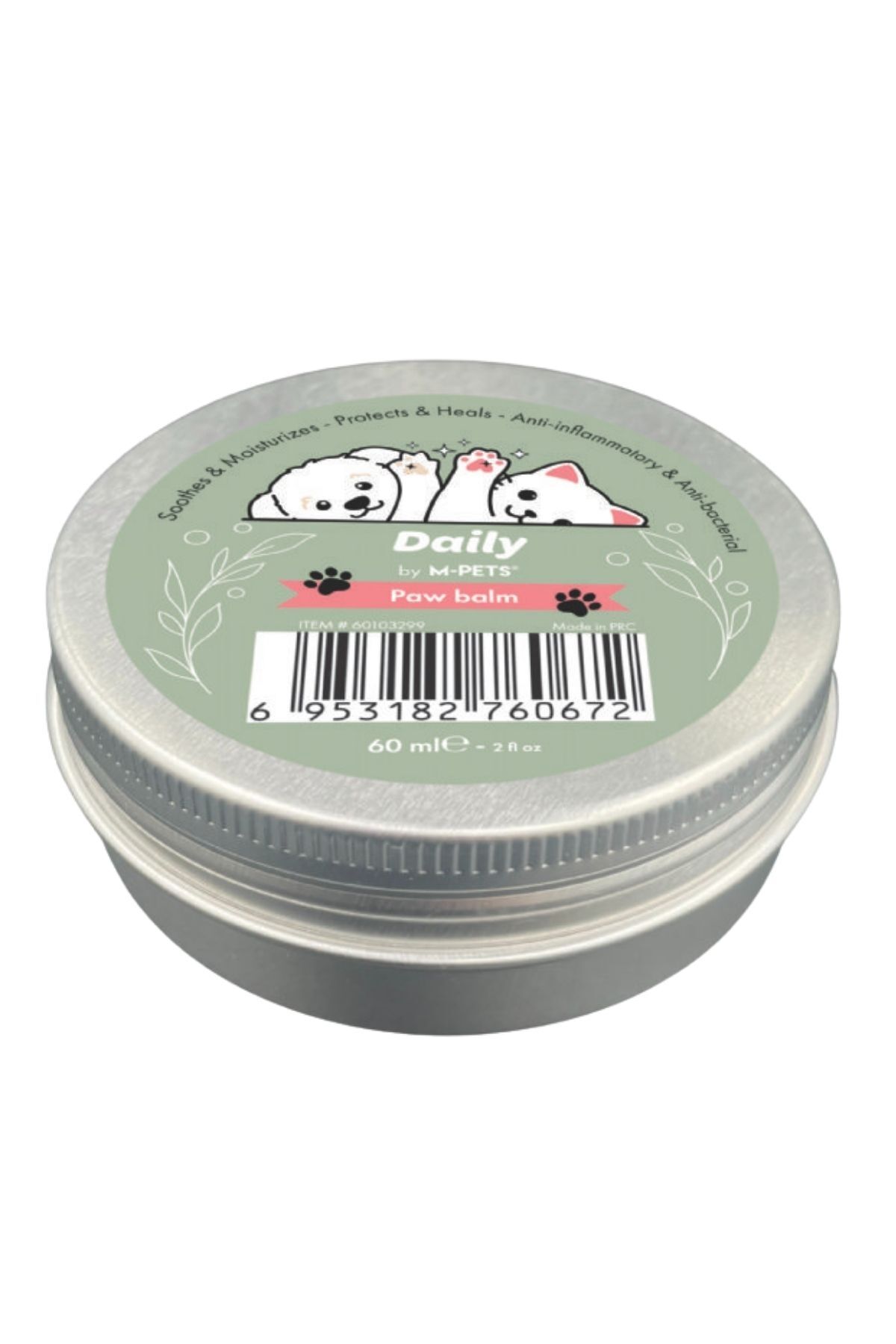 Daily Kedi ve Köpek İçin Koruyucu ve Nemlendiricili Pati Balsamı 60ml