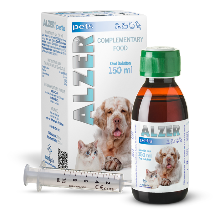 Alzer Yaşlı Kedi ve Köpeklerde Bilişsel Bozukluklarda Destekleyici Süspansiyon 150 ml