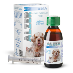Alzer Yaşlı Kedi ve Köpeklerde Bilişsel Bozukluklarda Destekleyici Süspansiyon 150 ml