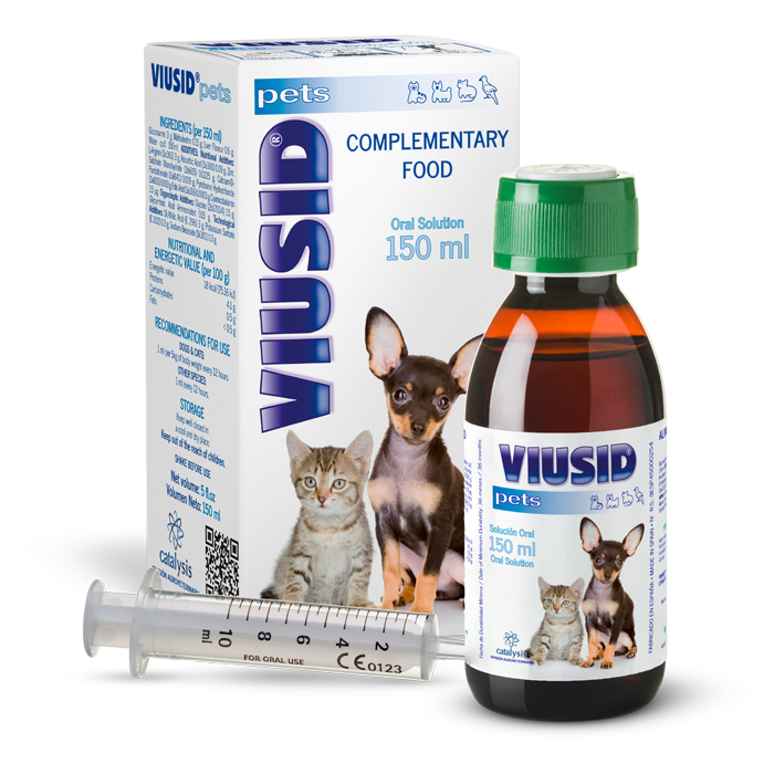 Viusid Kedi ve Köpek Bağışıklık Sistemi Desteği Oral Süspansiyon 150 ml