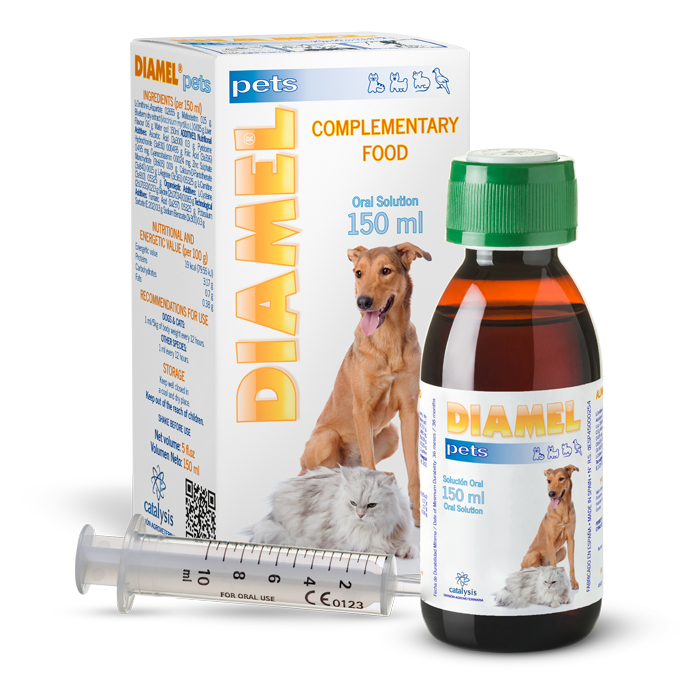 Diamel Kedi ve Köpek Tip 1 & Tip 2 Diyabet Kontrolü Oral Süspansiyon 150 ml