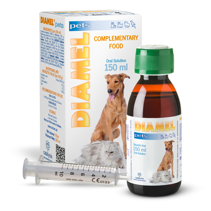 Diamel Kedi ve Köpek Tip 1 & Tip 2 Diyabet Kontrolü Oral Süspansiyon 150 ml