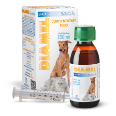 Diamel Kedi ve Köpek Tip 1 & Tip 2 Diyabet Kontrolü Oral Süspansiyon 150 ml