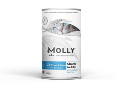 Molly Konserve Yetişkin Kedi Jöleli Balıklı 400 Gr