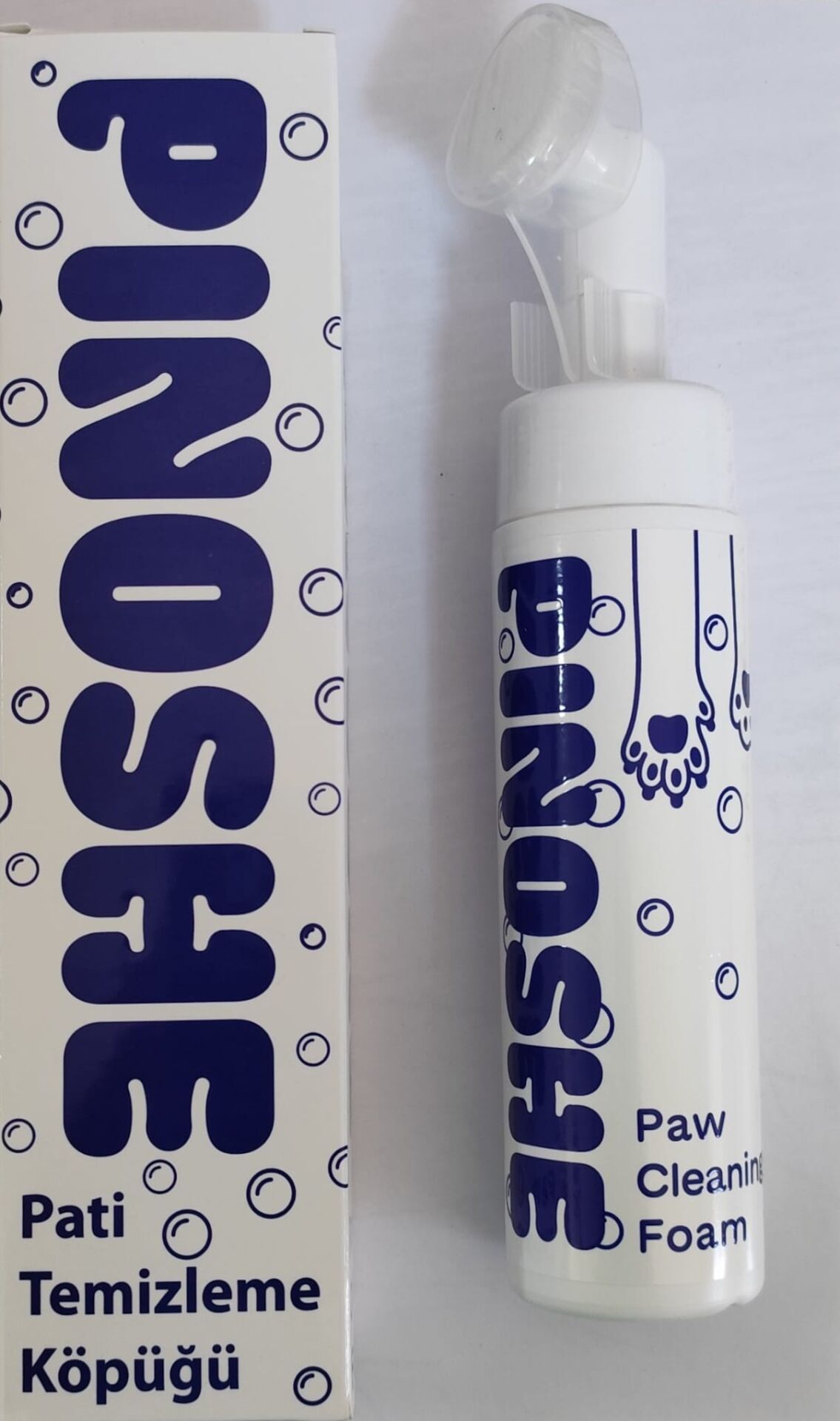 Pinoshe Kedi Köpek Pati Temizleme Köpüğü 200ml