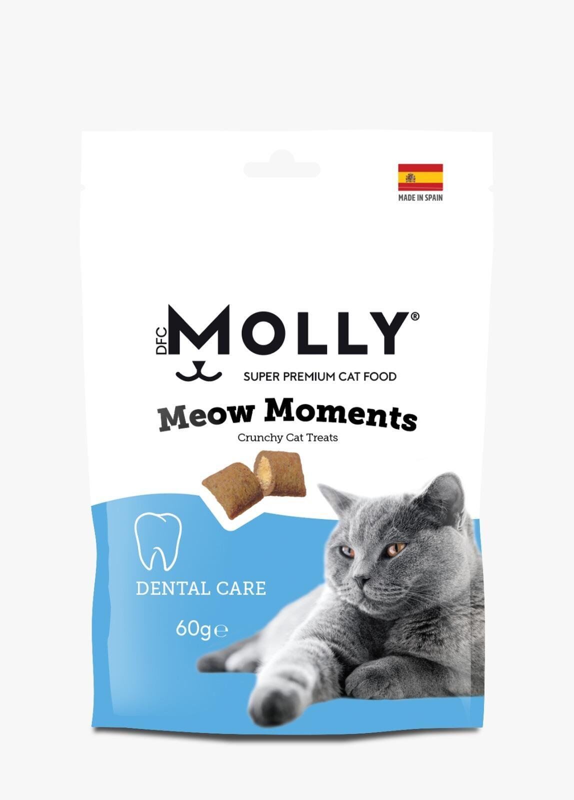 MOLLY MEOW MOMENTS AĞIZ VE DİŞ SAĞLIĞI KEDİ ÖDÜL MAMASI (DENTAL CARE) 60 GR