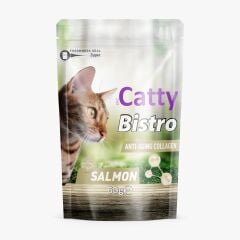 CATTY BİSTRO YAŞLANMA KARŞITI KOLAJEN SOMONLU 60G (ANTI COLLAGEN)