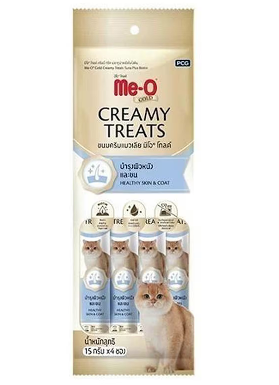 Me-o Gold Ton Balığı Biotin Kedi Ödülü 4 x 15 Gr