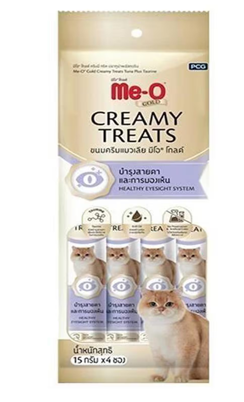Me-o Gold Ton Balığı Taurin Kedi Ödülü 4 x 15 Gr