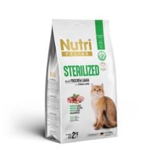 Nutri Feline Kuzulu Tahılsız Kısırlaştırılmış Kedi Maması 2kg