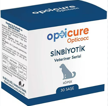 OPTİCURE Dog Synbiotic Köpek Prebiyotik + Probiyotik 30 Şase SKT:12/11/2026