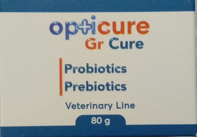 Opticure Gr-Cure Mide Rahatsızlıklarına Özel Prebiotics + Probiotics  80g SKT:09/07/2026